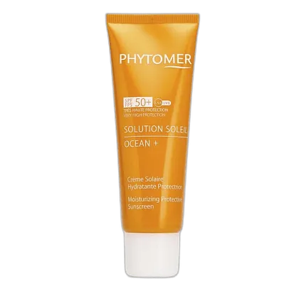Крем солнцезащитный SPF50+ увлажняющий для лица 50мл / PHYTOMER*