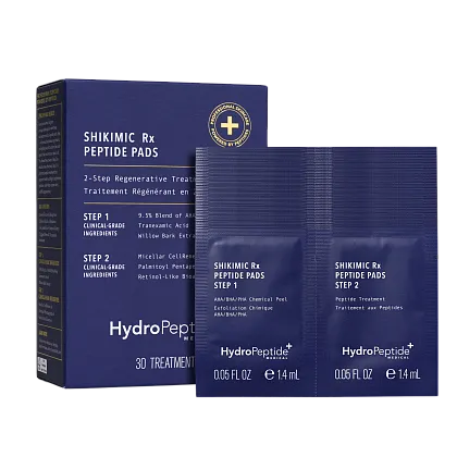 Shikimic Rx peptide pads / Cистема с шикимовой кислотой обновляющая (30шт) /HP