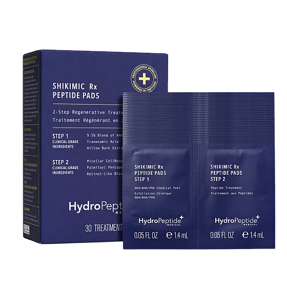 Shikimic Rx peptide pads / Cистема с шикимовой кислотой обновляющая (30шт) /HP