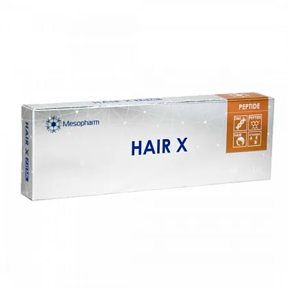 HAIR X DNA PEPTIDE(ХЭЙР ИКС ДНК+ПЕПТИДЫ) шпр-2,0мл Пептид.комплекс для коррекции алопеции/Mesopharm*
