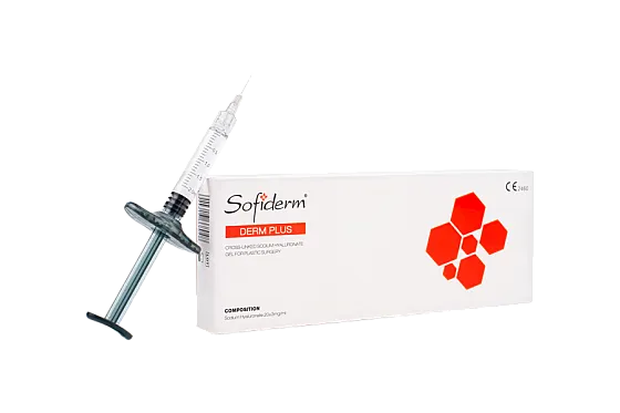 Sofiderm Derm plus шпр-2,0мл Филлер средней плотности на основе гиалуроновой кислоты