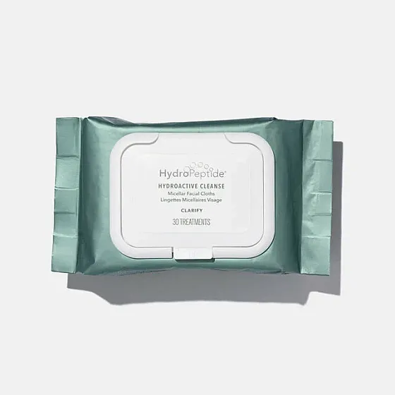 HydroActive Cleance/ Салфетки мицеллярн.очищающ. с формулой умной воды и пептидами (30салфет) /HP*