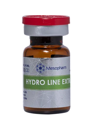 HYDROLINE EXTRA (ГИДРОЛАЙН ЭКСТРА Омоложение) фл- 4мл Увлажняющий омолажив.коктейль с ГК /Mesopharm*