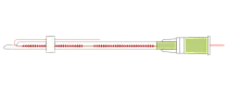 PLACL COG 18G/100mm (L канюля) 4шт/уп Лифтинговая нить коги Сополимер /DG-lift